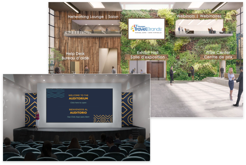 Virtual Events multilangual events
